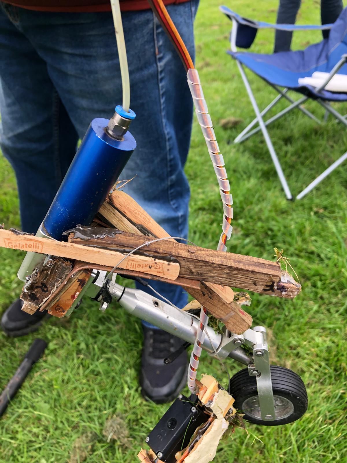 Boomerang Nose Gear Failure