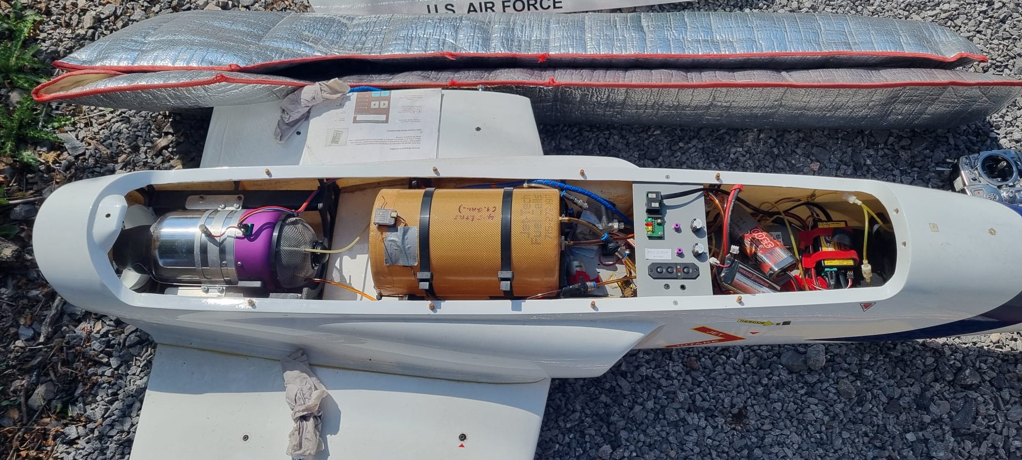 Boomerang first look in fuselage