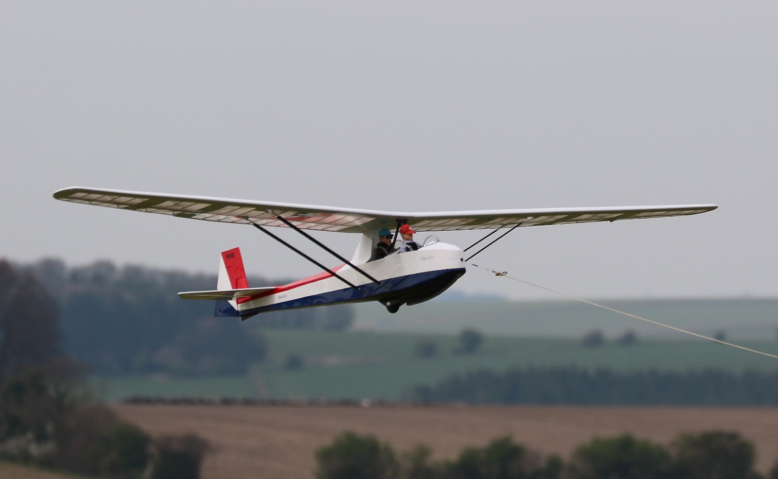 Slingsby T31 maiden Trevor and Peter