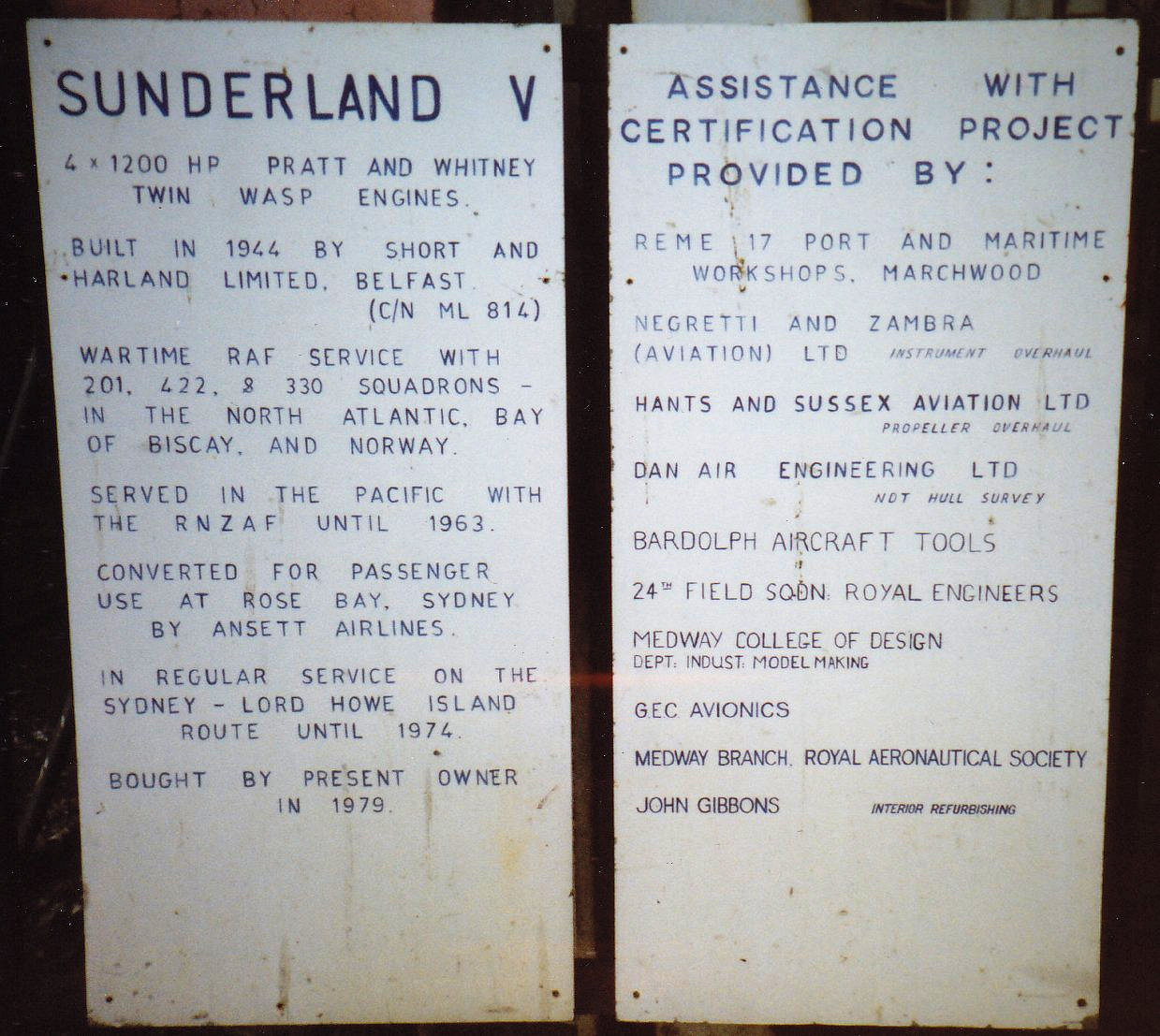 Two boards